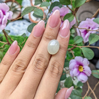 9.85 Ct. Cabochon Moonstone from Ceylon (Sri Lanka) Life Style