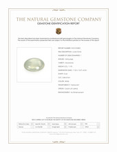 11.93 Ct. Cabochon Moonstone from Ceylon (Sri Lanka) Scan Report