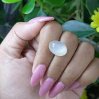 10.29 Ct. Cabochon Moonstone from Ceylon (Sri Lanka) Life Style