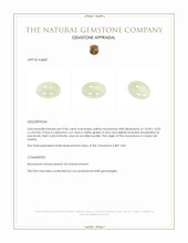 9.06 Ct. Cabochon Moonstone from Ceylon (Sri Lanka) Appraisal