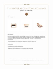 0.80 Ct. Tourmaline from Mozambique Appraisal