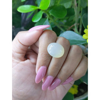 14.60 Ct. Cabochon Moonstone from Ceylon (Sri Lanka) Life Style