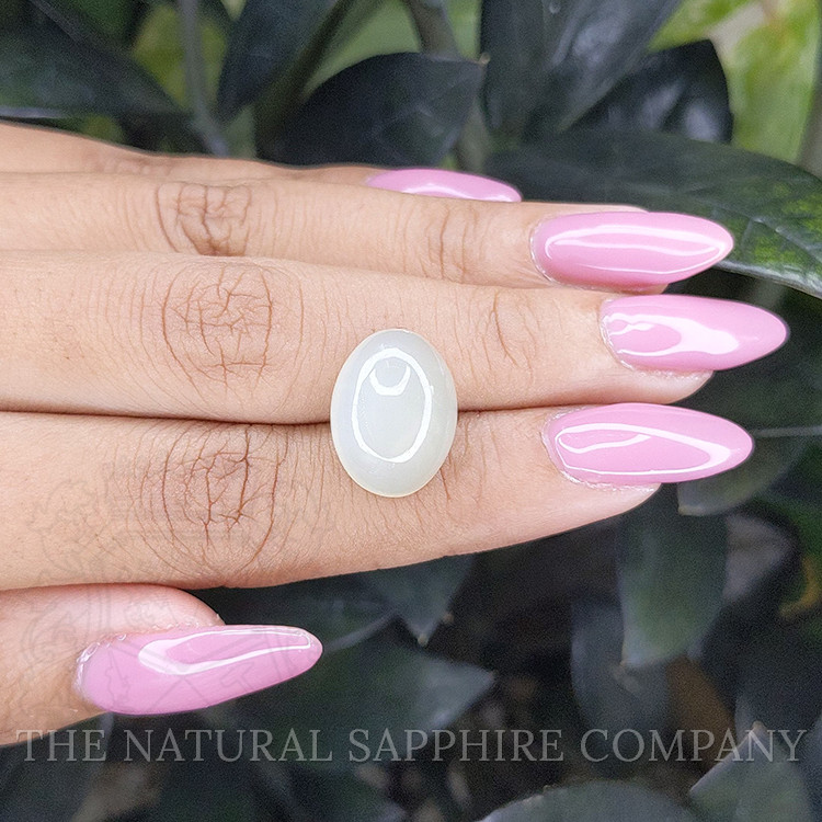 9.18 Ct. Cabochon Moonstone from Ceylon (Sri Lanka)