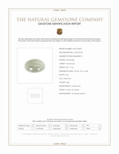 17.64 Ct. Cabochon Moonstone from Ceylon (Sri Lanka) Scan Report