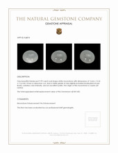 9.99 Ct. Cabochon Moonstone from Ceylon (Sri Lanka) Appraisal