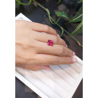 2.52 Ct. Rubellite Tourmaline from Mozambique Life Style