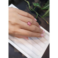 3.16 Ct. Rubellite Tourmaline from Mozambique Life Style
