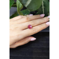 7.51 Ct. Rubellite Tourmaline from Mozambique Life Style