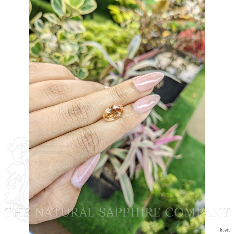 4.31 Ct. Hessonite Garnet from Ceylon (Sri Lanka)