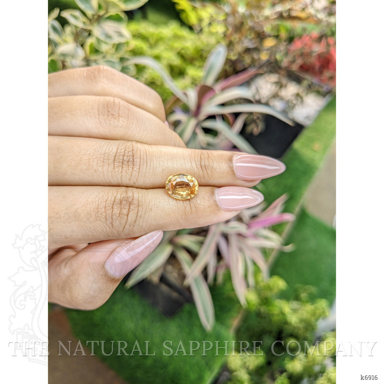 4.21 Ct. Hessonite Garnet from Ceylon (Sri Lanka)