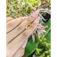 5.71 Ct. Hessonite Garnet from Ceylon (Sri Lanka) Life Style