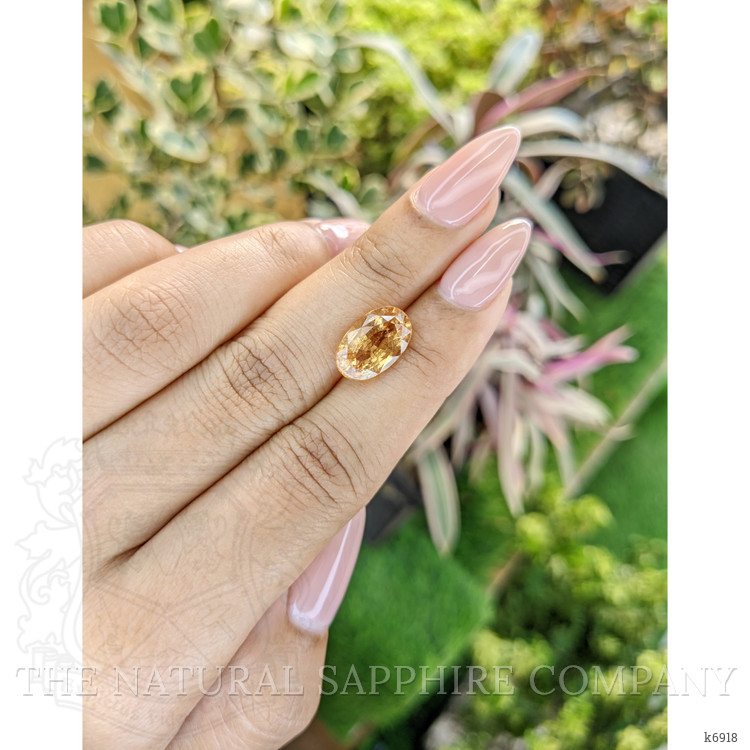 5.71 Ct. Hessonite Garnet from Ceylon (Sri Lanka)