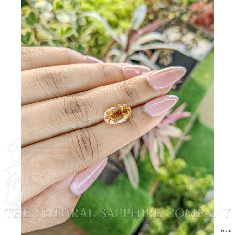 5.71 Ct. Hessonite Garnet from Ceylon (Sri Lanka)