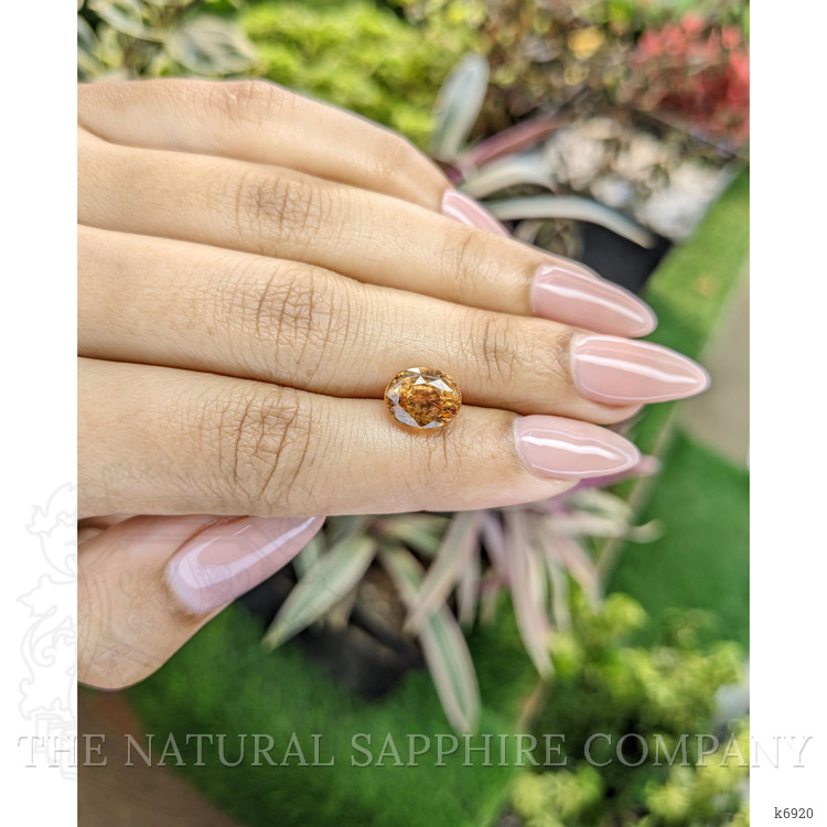 4.07 Ct. Hessonite Garnet from Ceylon (Sri Lanka)