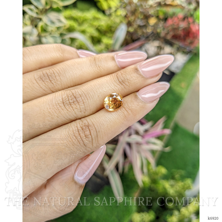 4.07 Ct. Hessonite Garnet from Ceylon (Sri Lanka)