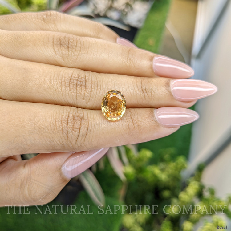 4.97 Ct. Hessonite Garnet from Ceylon (Sri Lanka)