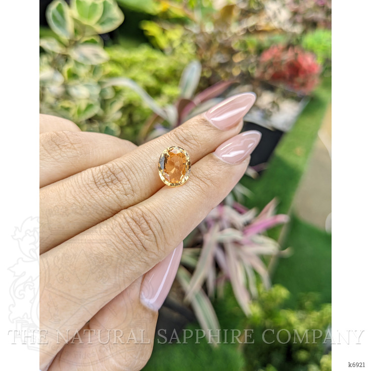 4.97 Ct. Hessonite Garnet from Ceylon (Sri Lanka)