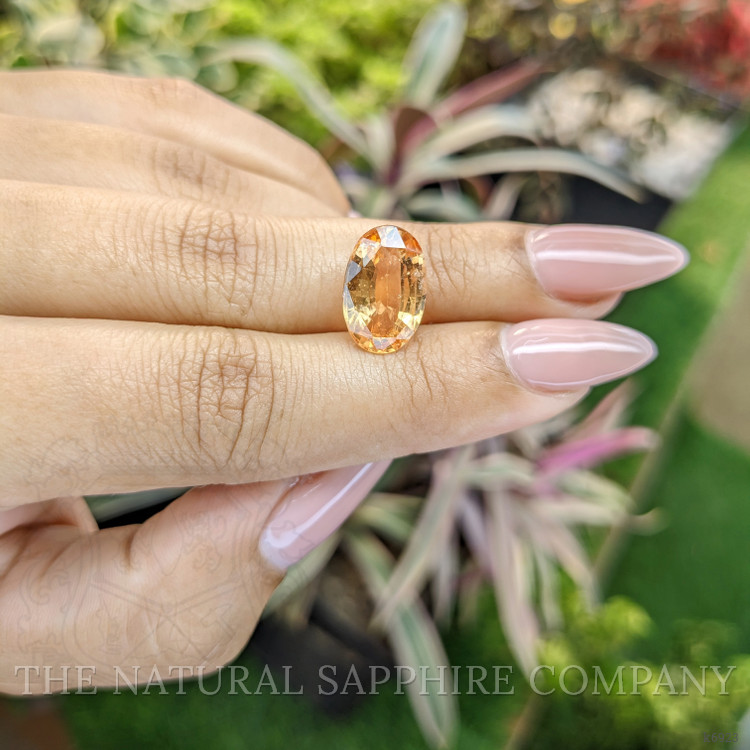 5.82 Ct. Hessonite Garnet from Ceylon (Sri Lanka)