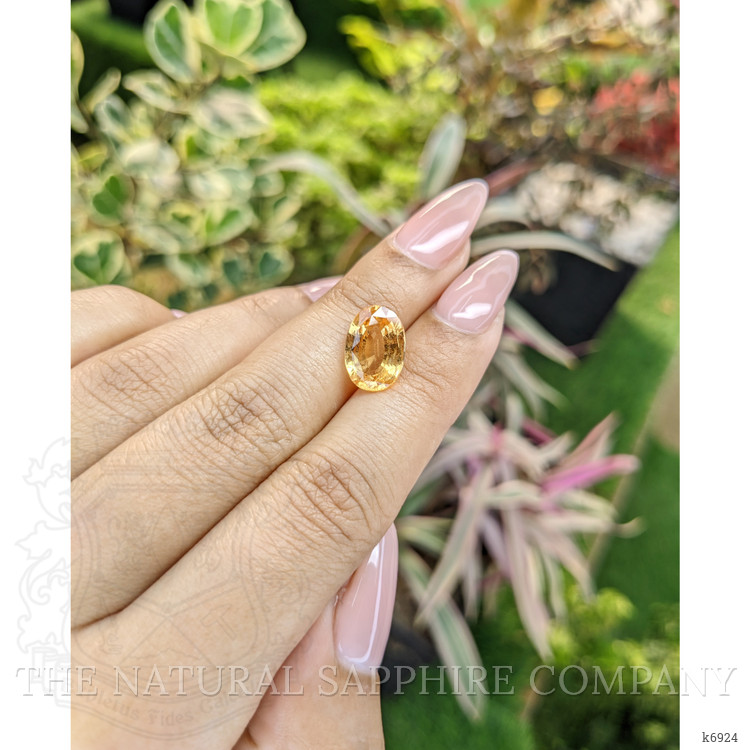 4.93 Ct. Hessonite Garnet from Ceylon (Sri Lanka)