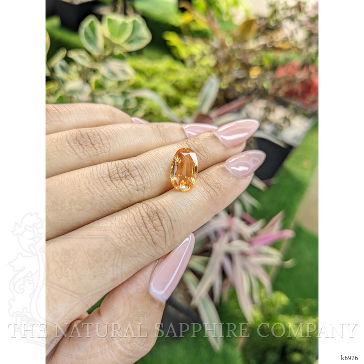 6.04 Ct. Hessonite Garnet from Ceylon (Sri Lanka)