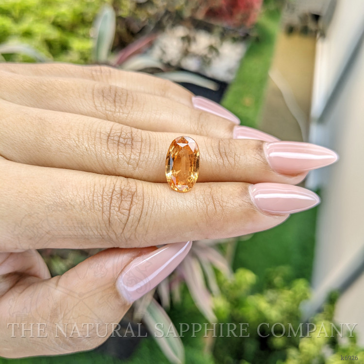 6.04 Ct. Hessonite Garnet from Ceylon (Sri Lanka)