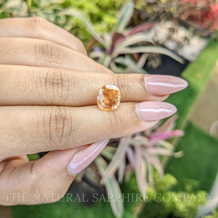 4.87 Ct. Hessonite Garnet from Ceylon (Sri Lanka)