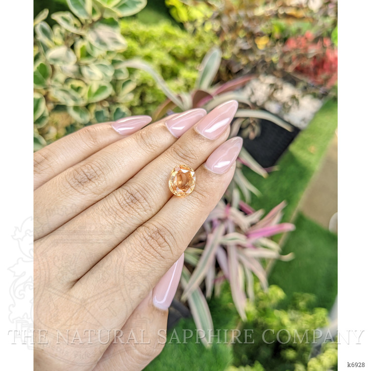 4.87 Ct. Hessonite Garnet from Ceylon (Sri Lanka)