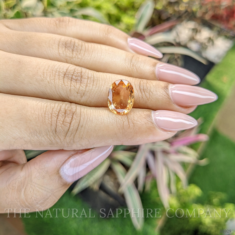 6.35 Ct. Hessonite Garnet from Ceylon (Sri Lanka)