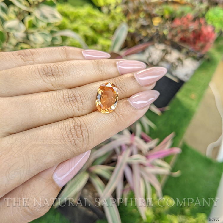 8.57 Ct. Hessonite Garnet from Ceylon (Sri Lanka)