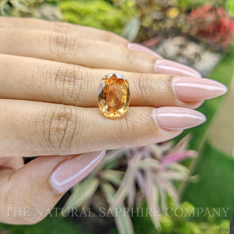 8.57 Ct. Hessonite Garnet from Ceylon (Sri Lanka)