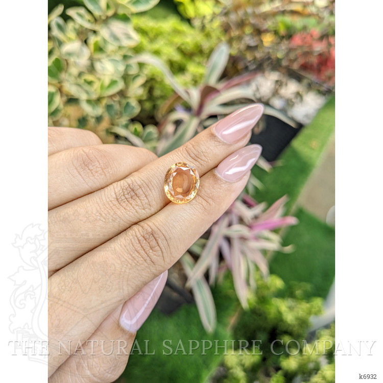 7.06 Ct. Hessonite Garnet from India