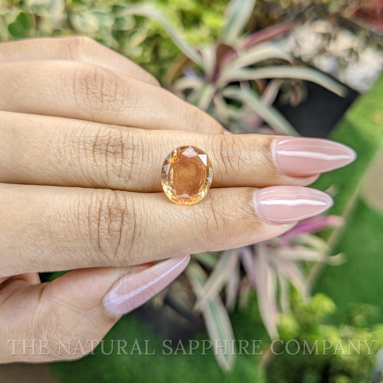 7.06 Ct. Hessonite Garnet from India