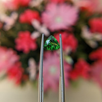 1.05 Ct. Tsavorite Garnet from Tanzania Life Style