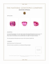 1.56 Ct. Spinel from Tanzania Appraisal