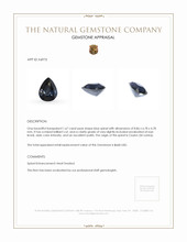 1.67 Ct. Spinel from Ceylon (Sri Lanka) Appraisal