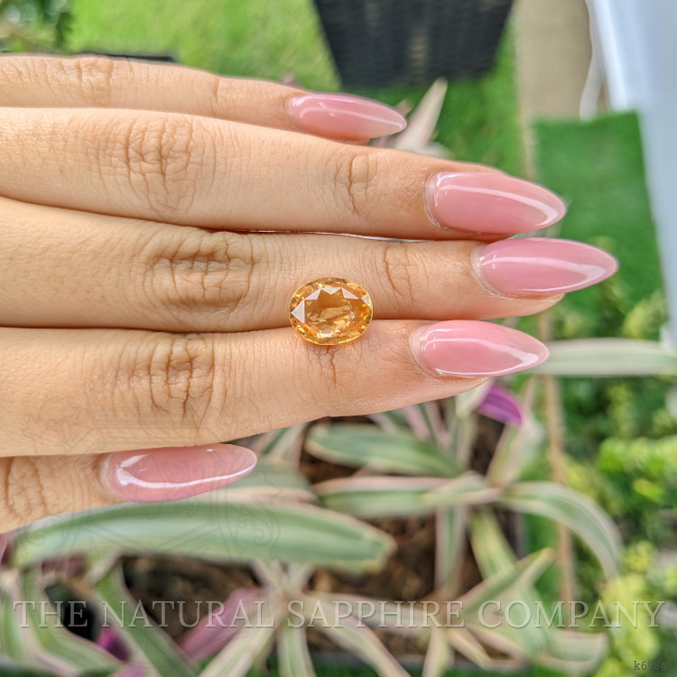4.70 Ct. Hessonite Garnet from India