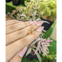 4.88 Ct. Hessonite Garnet from India Life Style