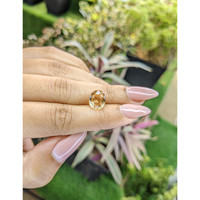 4.31 Ct. Hessonite Garnet from India Life Style