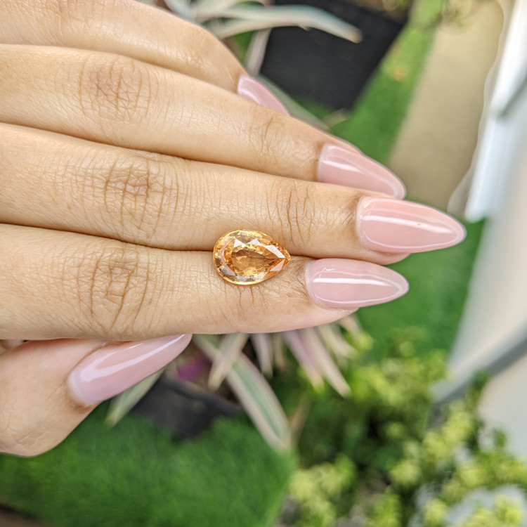 4.43 Ct. Hessonite Garnet from India
