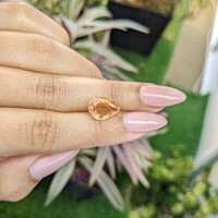 4.35 Ct. Hessonite Garnet from India Life Style