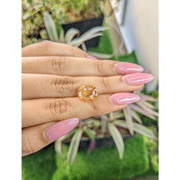 6.34 Ct. Hessonite Garnet from India Life Style