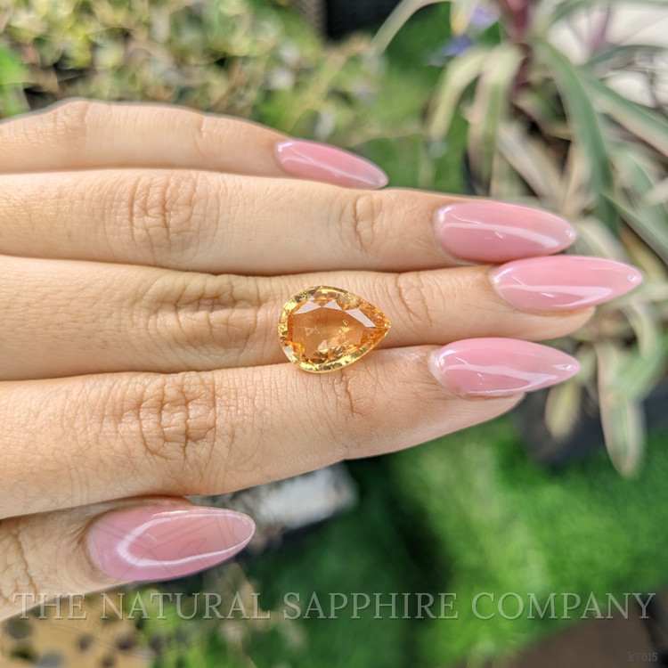 6.65 Ct. Hessonite Garnet from United States