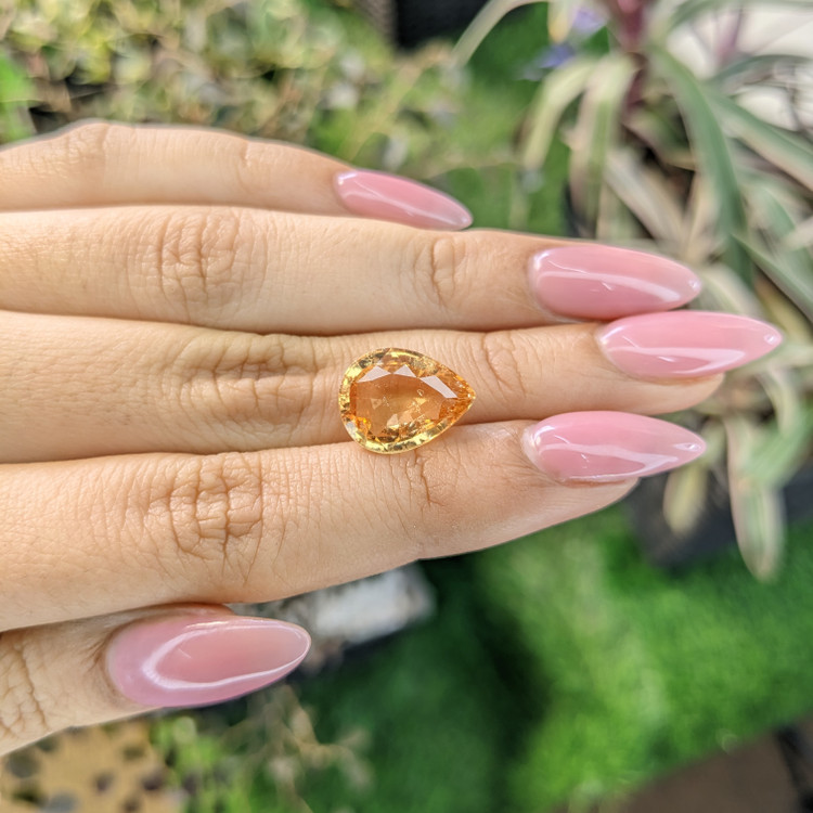 6.65 Ct. Hessonite Garnet from United States