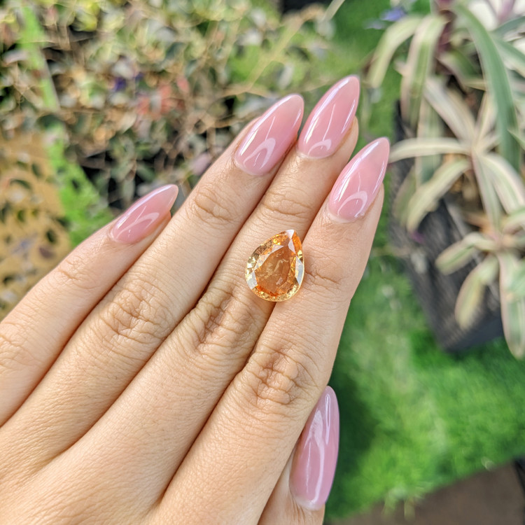 6.65 Ct. Hessonite Garnet from United States