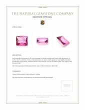 6.39 Ct. Topaz from Brazil Appraisal