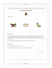 Jewelry Appraisal
