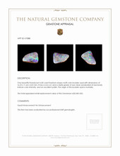 6.00 Ct. Boulder Opal from Australia Appraisal
