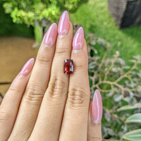 4.08 Ct. Rhodolite Garnet from Brazil Life Style