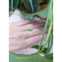 1.70 Ct. Tsavorite Garnet from Tanzania Life Style