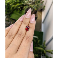 2.55 Ct. Rhodolite Garnet from Brazil Life Style